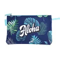 Haus und Deko Bikini Wetbag wasserdichte Badetasche, Bikini Bag mit 5 verschiedenen Sommer Designs, Nasstasche für Unterwegs, Schwimmbeutel für Urlaub, Strand, Schwimmbad (Aloha)
