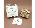 ROMBOL Denkspiele Spiel CAESARS RICHES - schwierige Cluebox, Knobelspiel, Holzspiel