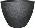Pflanzkübel geli Stone Kunststoff Ø 60 cm H 45 cm anthrazit