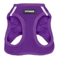 Voyager Step-In Air Dog Harness by Best Pet Supplies - All Weather Mesh Step in Vest Harness for Small and Medium Dogs, Purple, size M - Chest: 16 - 18"