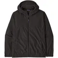 Patagonia Herren Textured Fleece Hoodie Jacke (Größe L, schwarz)