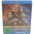 Jumanji: Welcome To The Jungle + Next Level 2x Filme Blu-Ray Steelbook Bereich B