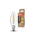 Osram SUPERSTAR+ CLASSIC B FIL 40 LED-Lampe, E14, Minikerzenform, 2,5W, 470lm, 2700K, warmweißes Licht, LED-Filament-Technologie, sehr geringer Energieverbrauch, Energieeffizienzklasse B