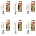 6er Set Osram E14 LED Kerzenlampe CLASSIC besonders effizient 2,5W wie 40W 2700