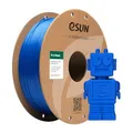 eSUN PLA Filament 1.75mm, PLA Basic 3D Drucker Filament Maßgenauigkeit +/- 0.03mm, 1KG Spule (2.2 LBS) Super Speedy PLA Filament für 3D Drucker, Blau
