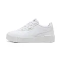 PUMA Carina 3,0 PS Sneaker, Weißgold, 11.5 UK, für Kinder