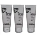 Loreal Flex Depolish Tecni. ART 3 x 100 ml Stylingpaste starker halt Set