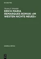 Thomas F Schnei Erich Maria Remarques Roman »Im  (Gebundene Ausgabe) (US IMPORT)