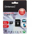 Intenso 4GB MicroSDHC Speicherkarte inkl. SD Adapter Class 10