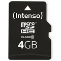 Microsdhc Card 3413450, 4 Gb - Intenso