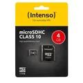 Intenso microSDHC Card 4GB 3413450 microSD-Karten microSDHC