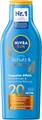 Nivea Sonnenschutzcreme Schutz & Bräune Sonnencreme LSF 20 (200 ml), 1-tlg.