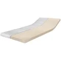Matratzenauflage Latextopper Natura-LUX H2/3 (RG 75) 100 x 200 ... RAVENSBERGER Matratzen, 100x200 cm mit Baumwoll-Doppeltuch-Bezug weiß 100 cm x 200 cm x 9 cm