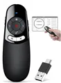 Digitaler Presenter, 2.4 GHz Wireless Presenter via USB Empfänger, Digitaler ...