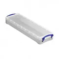 12 x REALLY USEFUL BOX 0,8 Liter - 355 x 100 x 40mm - transparent
