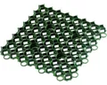 Guttagarden Rasengitter aus recycletem Polyethylen 50 x 50 x 4 cm grün