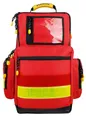 GRAMM medical Arzttasche Notfallrucksack LARGE Rot Nylon 480 x 400 x 200 mm leer