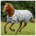Bucas Pferde-Regendecke Bucas Sun Shower mit Klett für Halsteil 0g - silver 155 cm