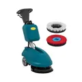 ulsonix Akku-Scheuersaugmaschine 350 mm 1500 m²/h 400 + 550 W 160 U/min 3 h Betriebsdauer Reinigungsmaschine Scheuermaschine Schrubbmaschine