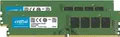 Crucial - DDR4 - 64 GB: 2 x 32 GB - DIMM 288-PIN - 3200 MHz / PC4-25600 - CL22 - 1.2 V - ungepuffert - non-ECC