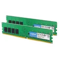 64GB DDR4 3200MHz 2x32GB Unbuffered CL22 288-pin DIMM 1.2V Gold Contacts