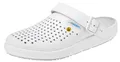 ABEBA ESD-Berufsschuh rubber Clog weiß ESD gerecht nach DIN  EN 61340, Größe 36
