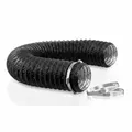 Abluftschlauch 5m PVC Schwarz 110mm Flexibel Lüftungsschlauch Klima Trockner