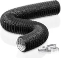 HG Power 100mm Abluftschlauch 5m Flexibel PVC Alu Schallged