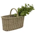 Clayre & Eef Korb in Grau - (B)51 x (H)40 x (T)22 cm