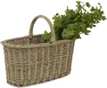 hübscher Korb mit Henkel 45x17 cm braun