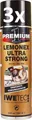 Lemonex Ultra Strong 3x500ml Citrus reiniger Iwetec 32€/L Orangen Reiniger Spray