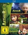 ARTHUR UND DIE MINIMOYS 1-3, ROBERT STANTON,MIA FARROW/BESSON   3 BLU-RAY NEU