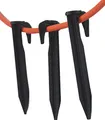 Haken Nägel bis 5,5 mm Kabel kompatibel für Florabest FMR 600 ® A1 ® Mähroboter Befestigungs Heringe Erdanker - verstärkter HQ ABS, Stück:100