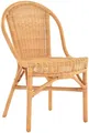 Rattan-Stuhl Klassik Küchenstuhl Esszimmerstuhl Korbstuhl Stuhl Natur (Honig)