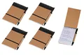 5x Schreibset / Kugelschreiber und Spiral-Notizbuch mit "To do Liste" / ca. A6