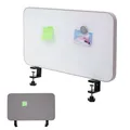 Tisch-Whiteboard HWC-G74, Büro-Sichtschutz Trennwand Magnettafel, Stoff/Textil