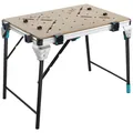 Wolfcraft Master work 1600 Werkbank Arbeitstisch Bohrständer 21kg 1759415