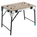 wolfcraft Werkbank MASTER work 1600 mobile Werkbank Spannmöglichkeiten