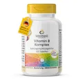 Vitamin B Komplex - 100 Tabletten - schluckfreundlich - hochdosiert - mit 200μg Biotin & 150μg Folsäure - enthält alle B-Vitamine - vegan | Warnke Vitalstoffe - Deutsche Apothekenqualität