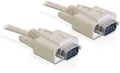 Delock Kabel seriell DB-9 M bis M 1 m beige China (82980)
