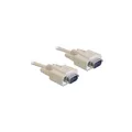 82980 - Serielles Kabel D-Sub9 Stecker zu Stecker 1 m