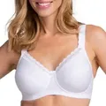 Miss Mary Cotton Comfort Underwired Bra BH Weiß E 95 Damen