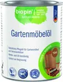 Biopin Naturfarben Gartenmöbelöl 750 ml teak  Holzöl