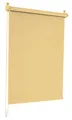 Verdunkelungsrollo Beige 30x150cm Klemmrollo Verdunklungsrollo Seitenzugrollo