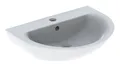 Geberit Renova Waschtisch mit Hahnloch mit Überlauf 700 mm x 520 mm - Weiß - 500373011