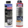 Motor Spülung Reiniger 2427 + Hydro Stößel Additiv 1009 LIQUI MOLY