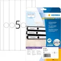 HERMA 5165 Hängeordner-Etiketten lang schmal, 25 Blatt, 34 x 297 mm, 5 pro A4 Bo