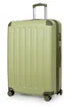 HAUPTSTADTKOFFER Spree - Großer Hartschalen-Koffer, TSA, 4 Doppel-Rollen, Trolley, Rollkoffer, Reisekoffer, Volumenerweiterung, 75 cm, 119 Liter, Kiwi
