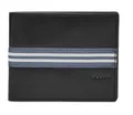 Fossil Geldbörse Jared Coin Pocket Bifold Black schwarz