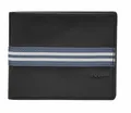 FOSSIL Jared Coin Pocket Bifold Geldbörse Black Schwarz Neu